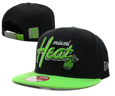 Miami Heat NBA Snapback Hat SD18